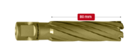 Корончатое сверло Hard-Line 80 мм ТСТ 20.1650N